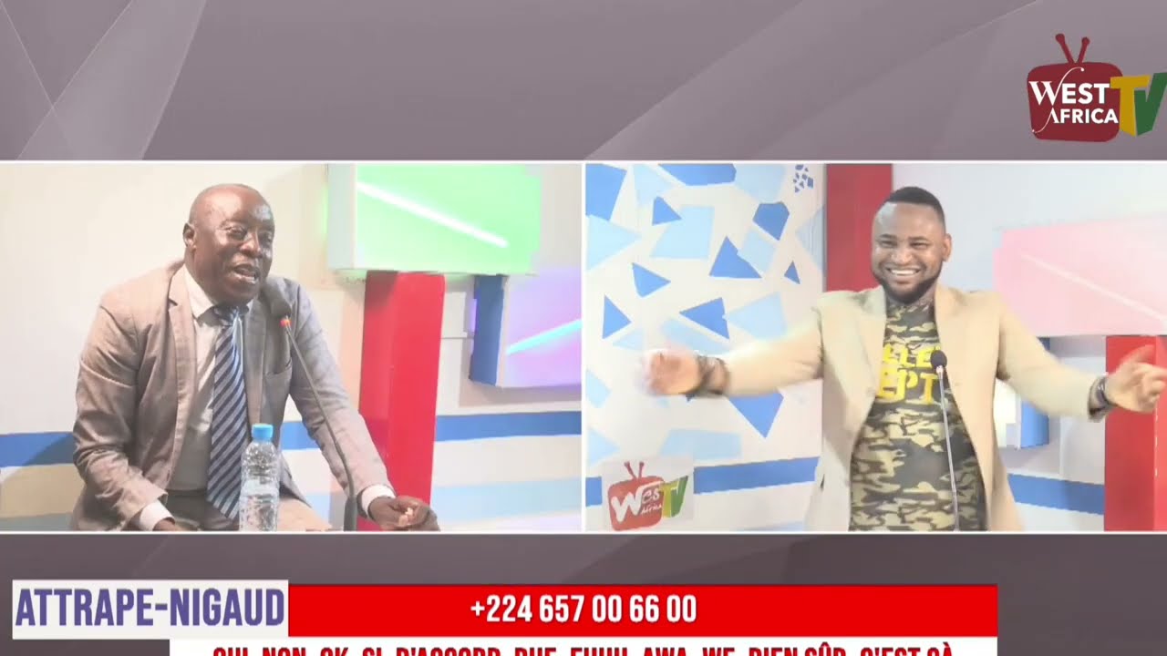 Maitre Paul Yomba échange en live avec les téléspectateurs de West Africa TV par appel téléphonique