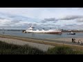 sierra leyra  (reefer ) inkomend en aanmeren. scheveningen 12 9 2021