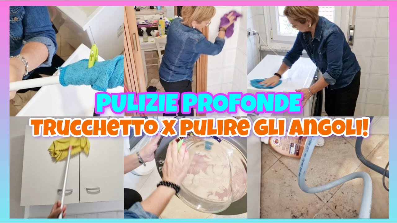QUELLE PULIZIE NECESSARIE CHE ODI FARE😱LAVANDERIA /LAVATRICE