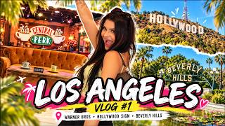 PIERWSZY DZIEŃ W LOS ANGELES 🇺🇸 Warner Bros, Hollywood Sign i Beverly Hills | USA VLOG #1
