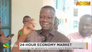 24-Hour Economy Market Contractor Sign Agreements To Commence Work In Western North Region