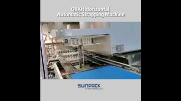 Sunpack Xutian Q8H Horizontal Automatic strapping machine for Cans