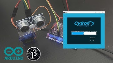 Control A Servo And Display Sensor’s Reading Using The GUI On Arduino.