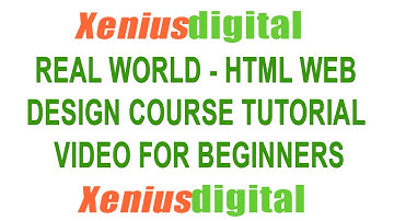 Learn Real World - HTML Web Design Bengali Tutorial Video Part 9-10 for Beginners