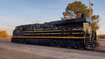 CSXT 1967 Seaboard Coast Line Heads Back To Hamlet Yard After Seaboard Festival In Hamlet NC