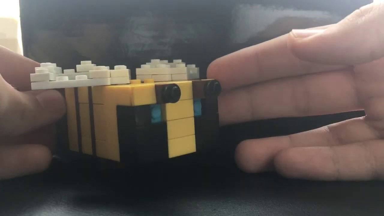 minecraft lego bee set