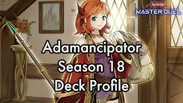 TRIMMING DOWN From 60 To 40 Cards! | Adamancipator Season 18 Deck Profile