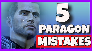 5 MISTAKES every PARAGON Mass Effect player makes