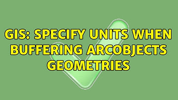 GIS: Specify units when buffering arcobjects geometries (2 Solutions!!)