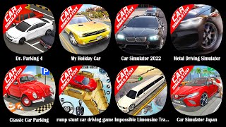 Dr. Parking 4,My Holiday Car,Car Simulator 2022,Metal Driving Simulator,Classic Car Parking,ramp... screenshot 5
