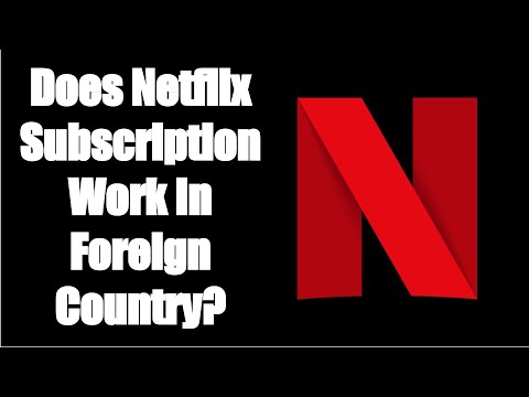 Video: Kan jeg bruke netflix-kontoen min i utlandet?