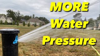 How To Increase Your Water Pressure