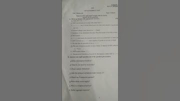 +3 4th semester 2023 Bcom.  Management accounting questions #2023 #exam