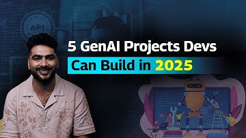 5 GenAI Projects Developers Should Build in 2025 | Portfolio-Ready AI Projects | Learnbay