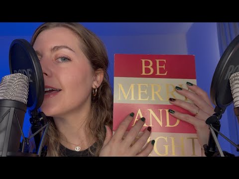 Cozy Christmas ASMR 🎄 Gentle Triggers & Sleepy Holiday Rambling