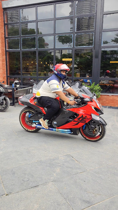 Suzuki Hayabusa anniversary edition with brock's full system exhaust Sound #youtubeshorts #hayabusa