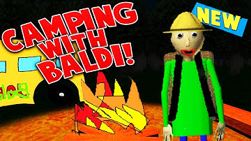 GOING ON A CAMPING FIELD TRIP WITH BALDI?! (*NEW* OFFICIAL BALDI GAME!) | Baldi