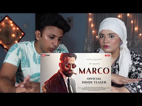 Marco Official Hindi Teaser | Unni Mukundan | Shareef Muhammed | Pak React |