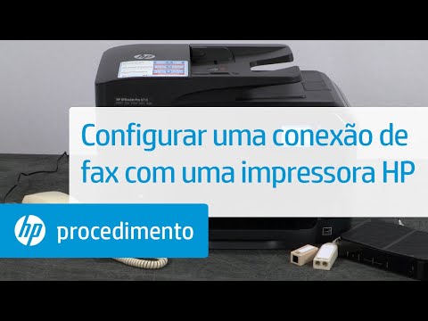 Vídeo: Como Configurar Um Fax