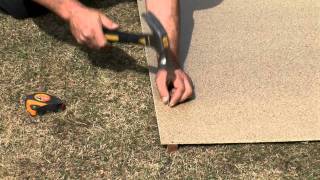 How to build a shed onto wooden shed base