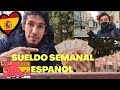 Sueldo semanal en España😰🇪🇦Te mueres de Hambre o te Alcanza❓🤔