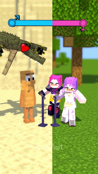 Which team wins?🤨 102% #minecraft