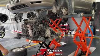 Toyota Harrier V6 Engine Removal