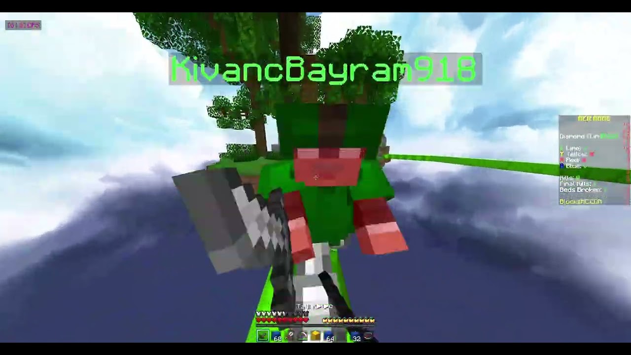 BlocksMC Bedwars / Dario 16x #bedwars #cracked
