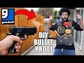 We Built BULLET PROOF Armor Using Only Things From Thrift Shops!! *GOODWILL BODY ARMOR CHALLENGE!!*