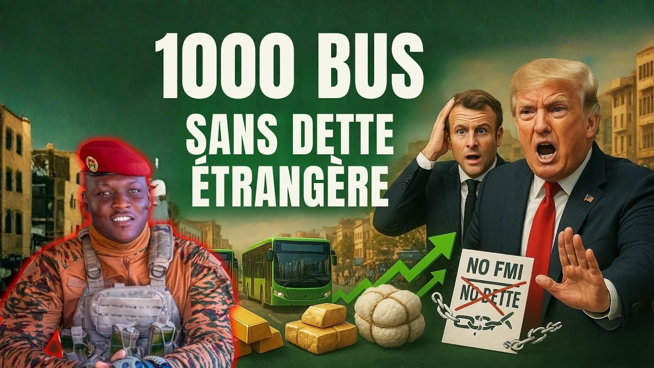 Ibrahim Traoré défie le FMI : 1 000 bus financés à 100 %… un secret enfin révélé !
