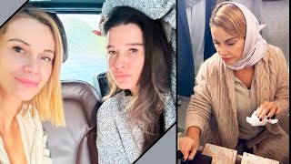 Ксения Бородина Ольга Орлова и Елена Бушина приехали в мужской монастырь Нилова Пустынь