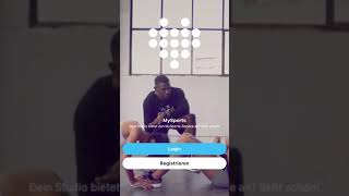 MySports App Registrierung screenshot 2