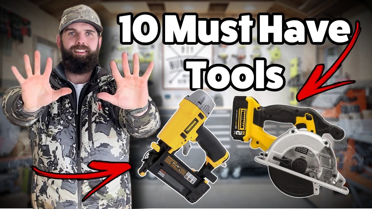TOP 10 BEST WOODWORKING TOOLS YOU NEED!! - YouTube