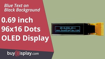 Graphic 96x16 I2C Serial Blue 0.69"OLED Display MP3 Module,Arduino