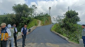 Monitoring Pembangunan jalan di Kecamatan Watumalang, Wonosobo 