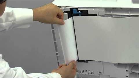 [MC780] How to remove jammed document from Document Holder Cover of scanner?