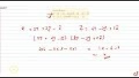 JEE MAINS 2018 Find ` vec adot vec b` when   ` vec a=2 hat i+2 hat j- hat ka n d vec b=6 hat i-3...