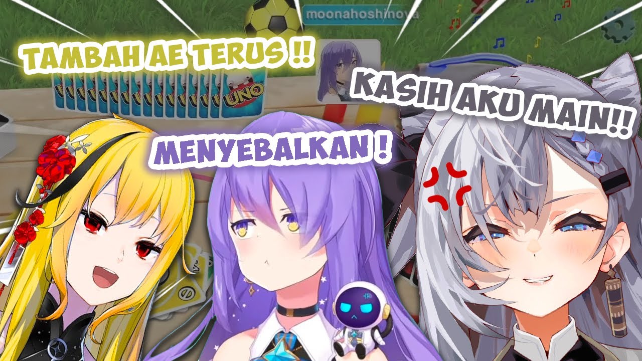 Zeta, Moona, Kaela, Viewer yang Penuh Dendam Pribadi【Hololive | hololive ID】