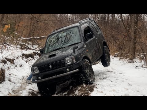 Видео: Suzuki Jimny Снежный лес