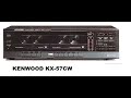 Kenwood KX-57CW.Обзор кассетной деки.