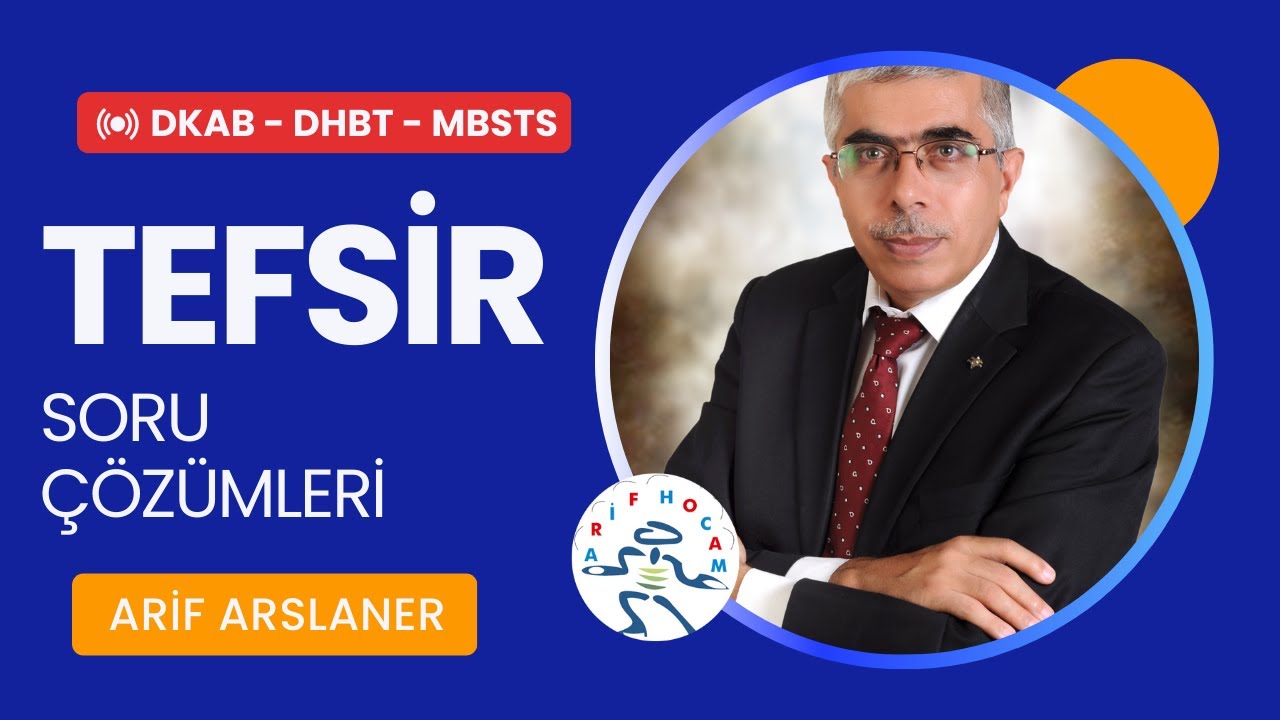 Tefsir - Soru Çözümleri - DKAB - DHBT