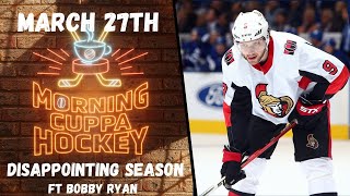 Disappointing Season ft. Bobby Ryan | Morning Cuppa Hockey