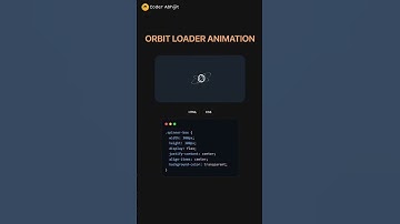 CSS Orbit Loader Animation #shots #shortvideo #html #css