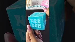 Diy Needoh Cube Squishy 🧊#needoh #squishy #shorts #youtubeshorts #artandcraft #diy #viral #goviral