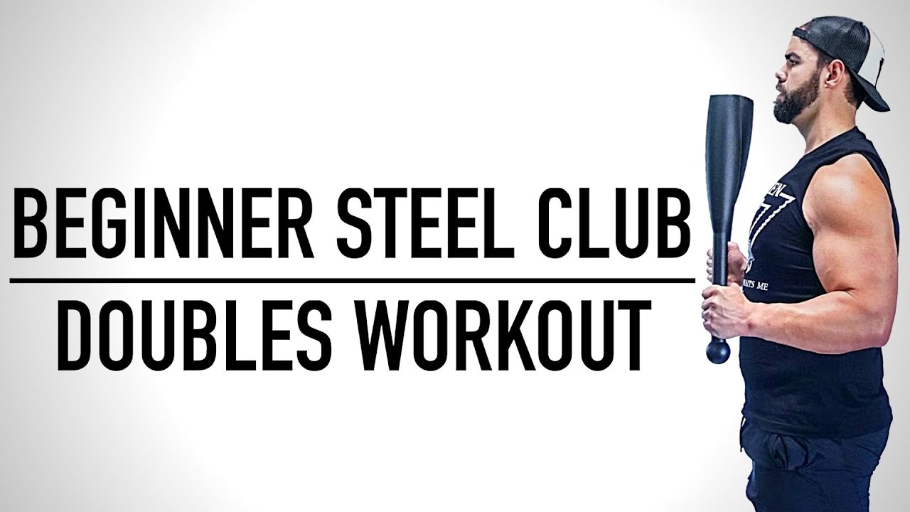 Beginner Steel Club Doubles Workout with Coach Vaughn YouTube