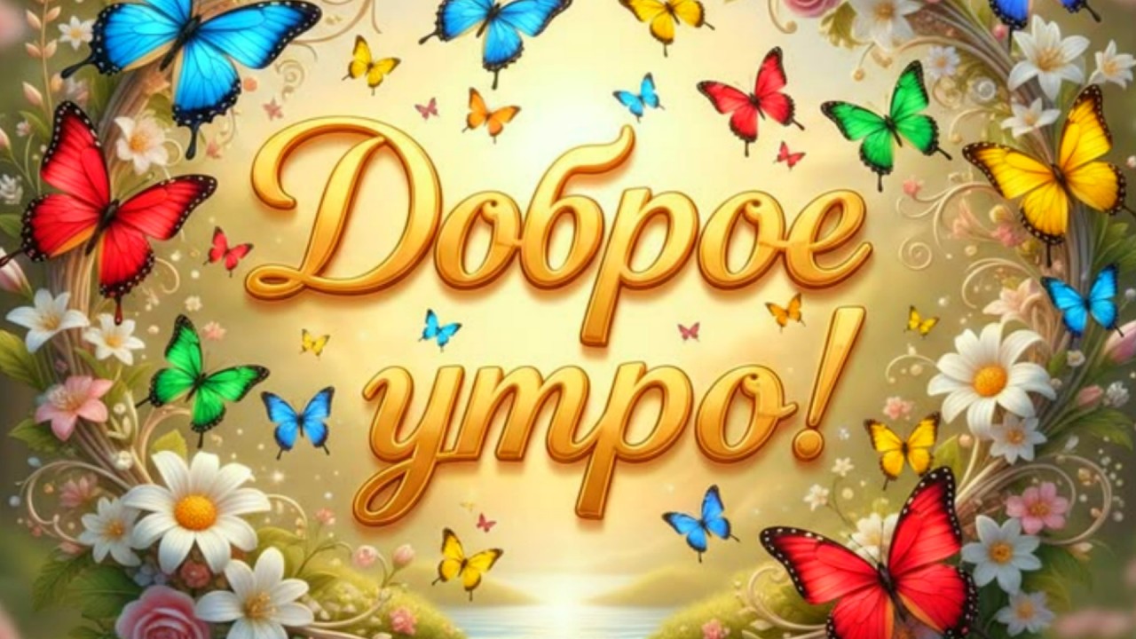 Утренний привет! С добрым утром!