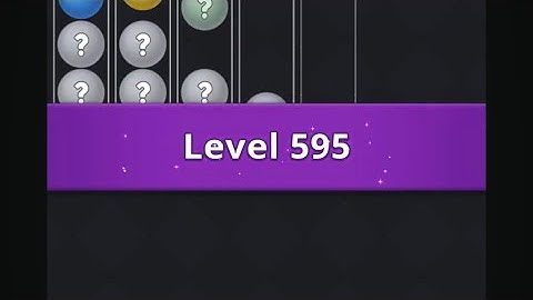 Color Bubble - Ball Sort Puz (Level 595)