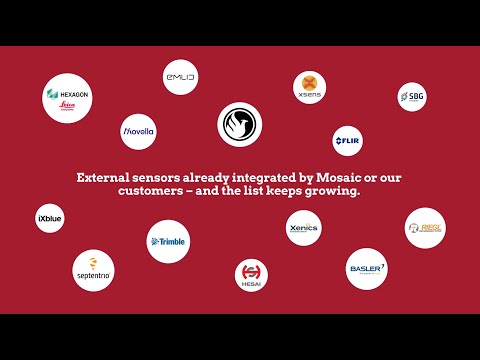 Customize Your Mobile Mapping Workflow with Mosaic 360° Cameras: Integrate with GNSS, LiDAR, INS/IMU