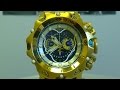 Invicta Reserve Venom 16804 Chronograph Hybrid Master Calendar Gold       | The Watch Collector