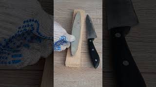 Как безопасно заточить нож кухонный